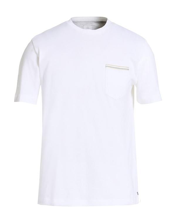 イレブンティ メンズ トップス Tシャツ ELEVENTY White ホワイト