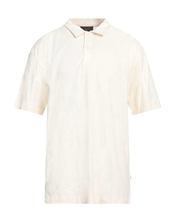 リュージョマン メンズ トップス ポロシャツ LIU JO MAN Ivory アイボリー