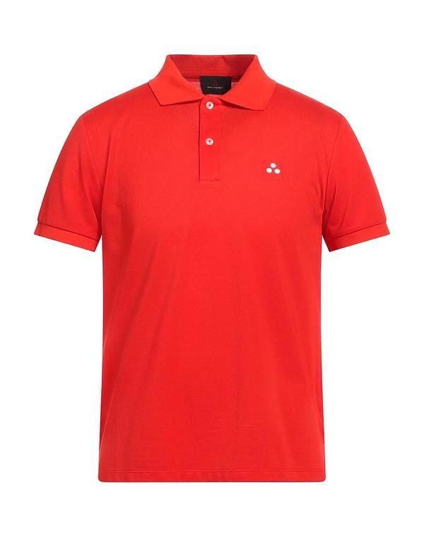 ピューテリー メンズ トップス ポロシャツ PEUTEREY Tomato Red レッド