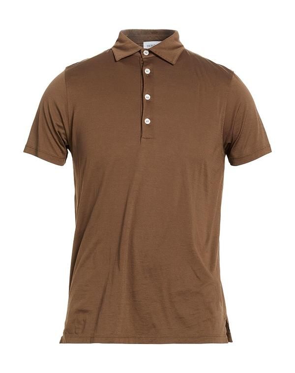 ヘリテージ メンズ トップス ポロシャツ HERITAGE Brown ブラウン