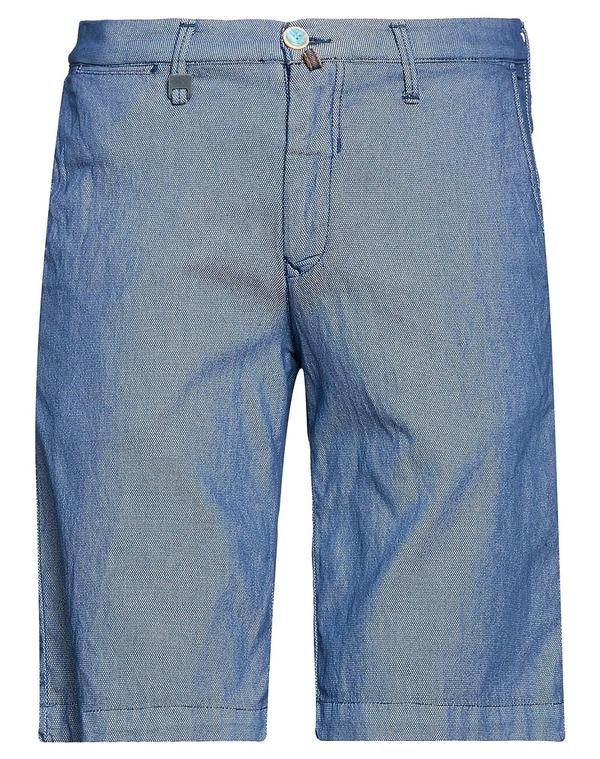 バーバティー メンズ ボトムス ハーフパンツ・ショーツ ショートパンツバミューダパンツ BARBATI Blue Gray グレー