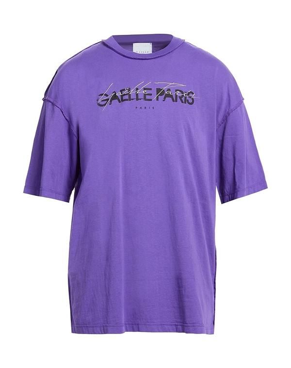 ガレパリ メンズ トップス Tシャツ GALLE Paris Purple パープル
