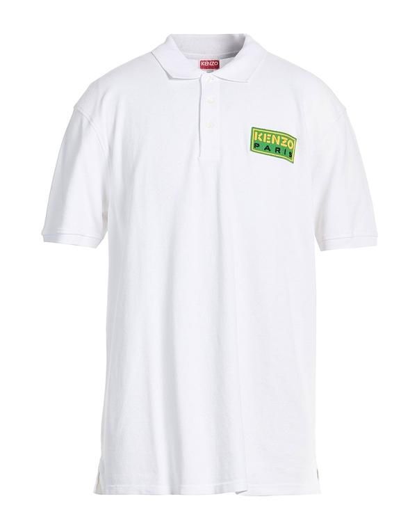 ケンゾー メンズ トップス ポロシャツ KENZO White ホワイト