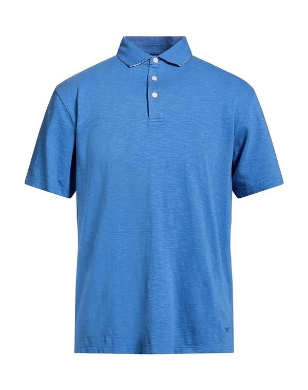 ハケット メンズ トップス ポロシャツ HACKETT Light Blue ブルー