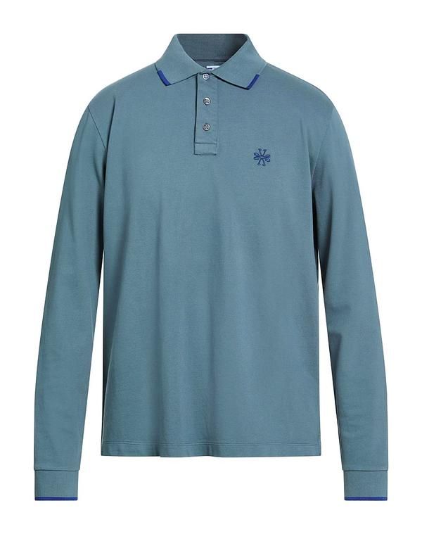ヤコブ コーエン メンズ トップス ポロシャツ JACOB COH Ё N Blue Gray グレー