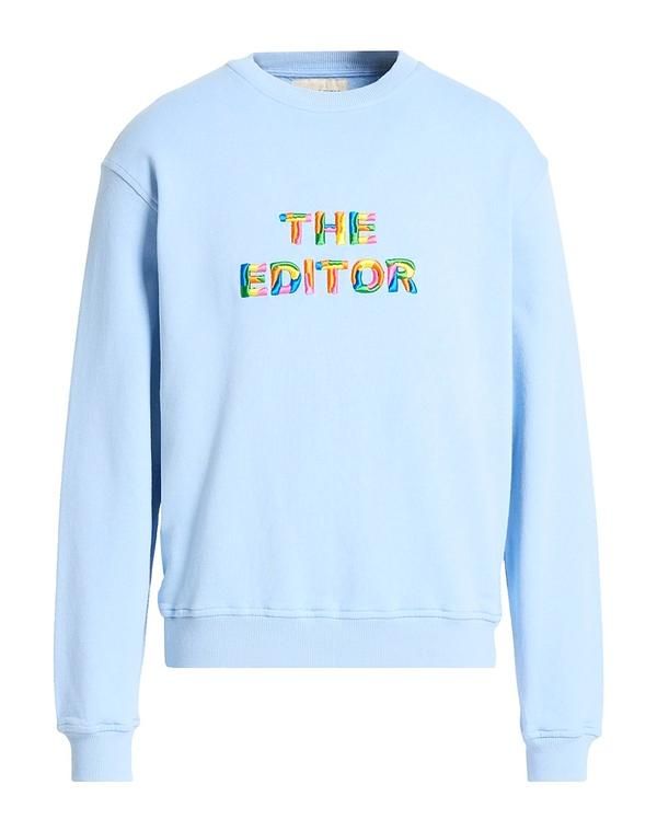 エディター メンズ アウター パーカー・スウェット THEDITOR Sky Blue ブルー