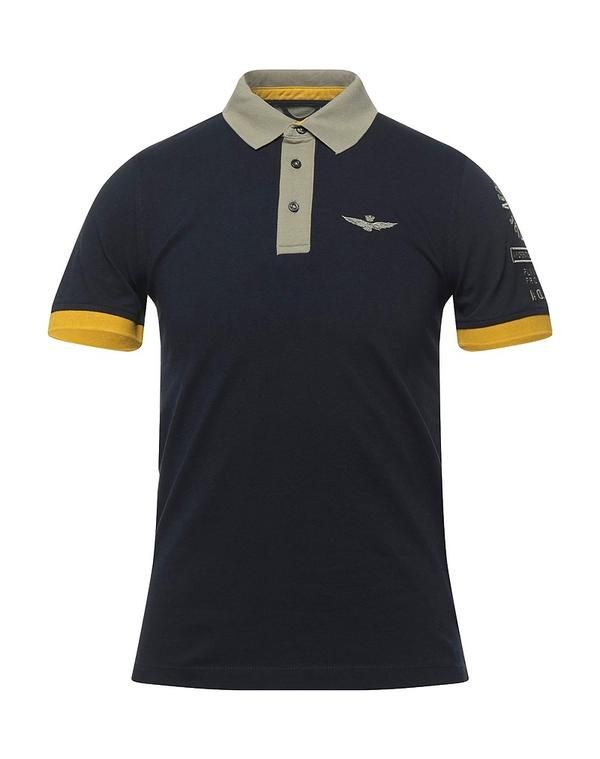 アエロノーティカミリターレ メンズ トップス ポロシャツ AERONAUTICA MILITARE Midnight Blue ブルー