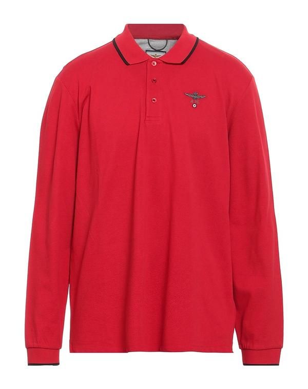 アエロノーティカミリターレ メンズ トップス ポロシャツ AERONAUTICA MILITA REd レッド