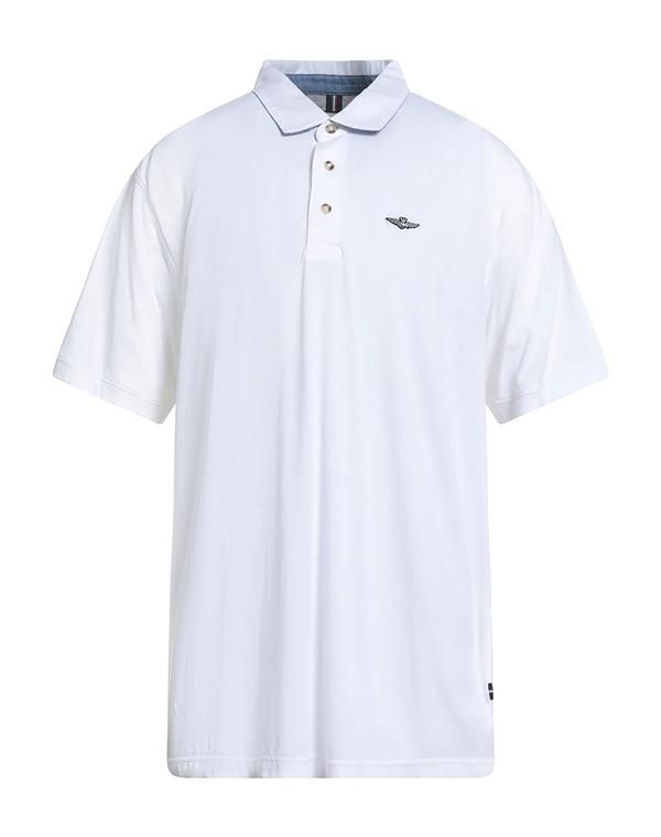 アエロノーティカミリターレ メンズ トップス ポロシャツ AERONAUTICA MILITARE White ホワイト