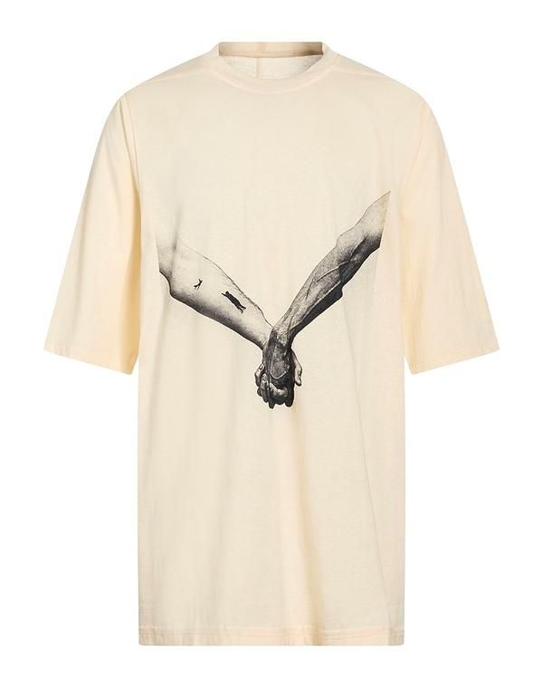 ダークシャドウ バイ リックオウエンス メンズ トップス Tシャツ DRKSHDW by RICK OWENS Off White オフホワイト