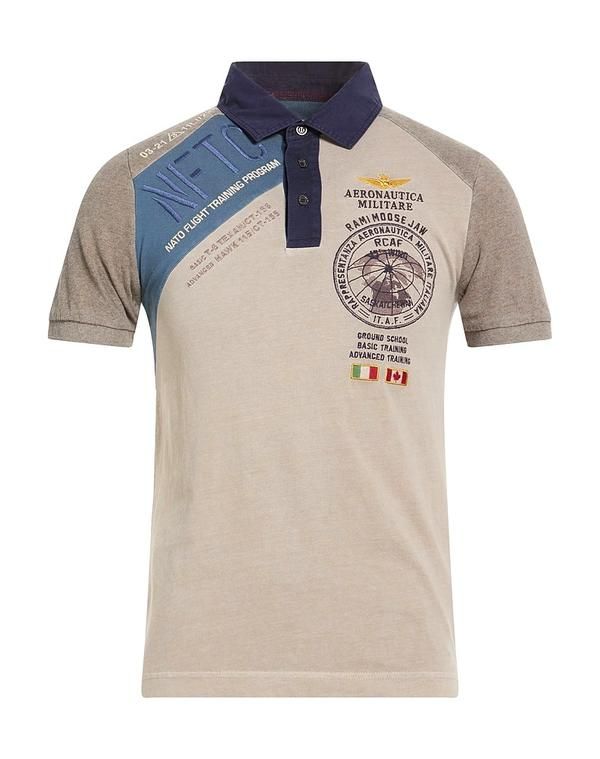 アエロノーティカミリターレ メンズ トップス ポロシャツ AERONAUTICA MILITARE Gray グレー