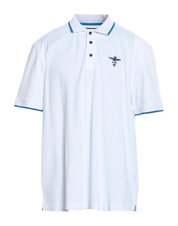 アエロノーティカミリターレ メンズ トップス ポロシャツ AERONAUTICA MILITARE White ホワイト