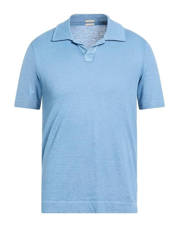 マッシモアルバ メンズ トップス ポロシャツ MASSIMO ALBA Light Blue ブルー