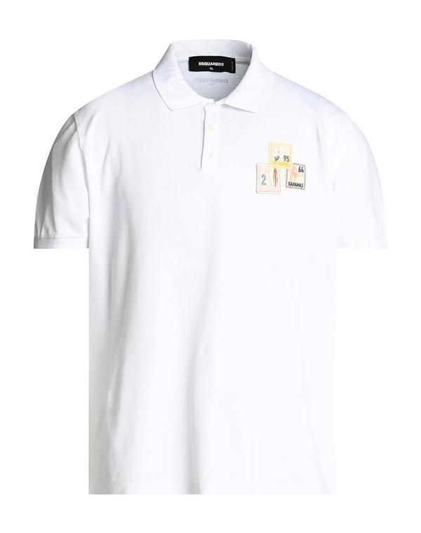 ディースクエアード メンズ トップス ポロシャツ DSQUARED2 White ホワイト 47,880円