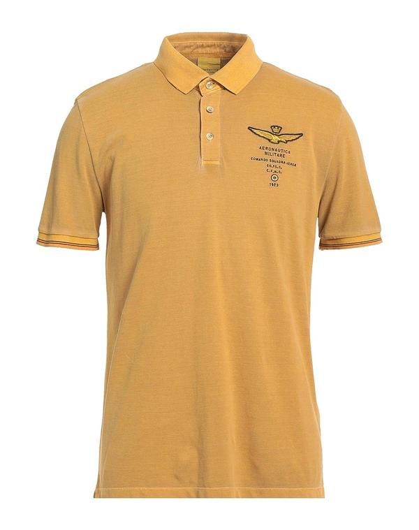 アエロノーティカミリターレ メンズ トップス ポロシャツ AERONAUTICA MILITARE Camel キャメル