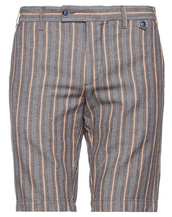 アティピコ メンズ ボトムス ハーフパンツ・ショーツ ショートパンツバミューダパンツ ATPCO Chocolate Brown ブラウン