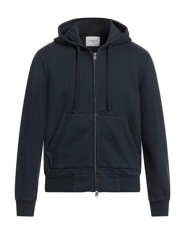 チルコロ 1901 メンズ アウター パーカー・スウェット CIRCOLO 1901 Navy ネイビー