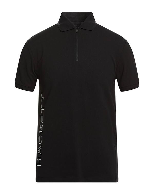 ハケット メンズ トップス ポロシャツ HACKETT Black ブラック