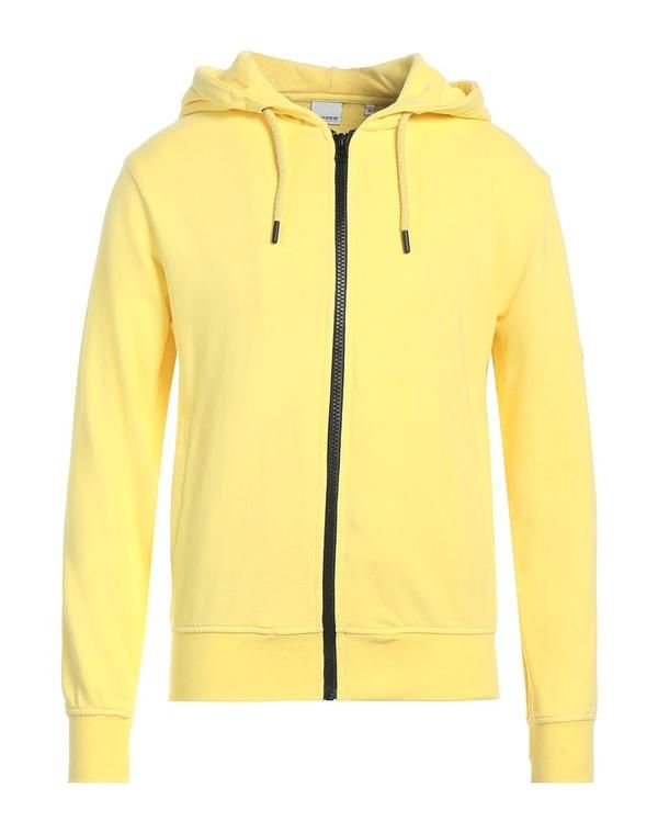 サンデッキ メンズ アウター パーカー・スウェット SUNDEK Yellow イエロー