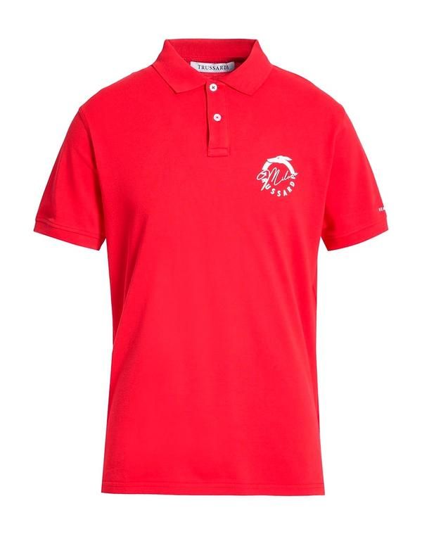 トラサルディ メンズ トップス ポロシャツ TRUSSARDI Red レッド