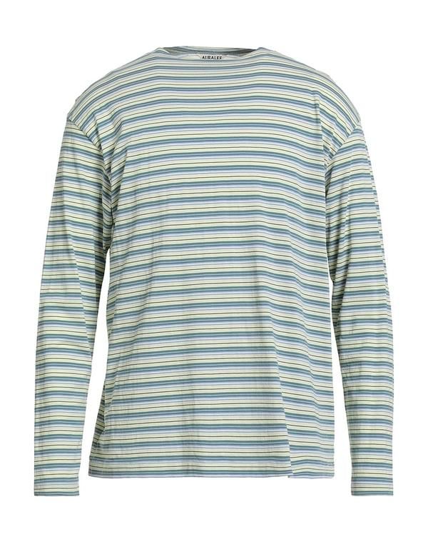 オーラリー メンズ トップス Tシャツ AURALEE Light Green グリーン