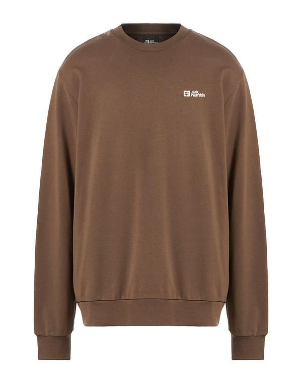 ジャックウルフスキン メンズ アウター パーカー・スウェット JACK WOLFSKIN Brown ブラウン