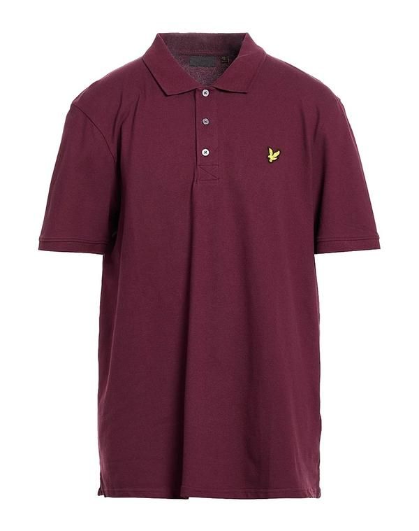 ライルアンドスコット メンズ トップス ポロシャツ LYLE SCOTT Plum プラム