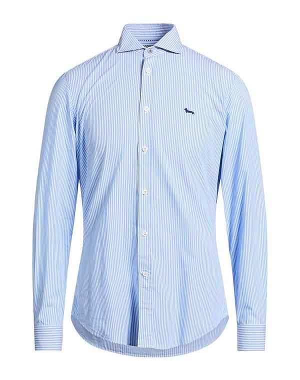 ハーモント ブレイン メンズ トップス シャツ HARMONT BLAINE Light Blue ブルー