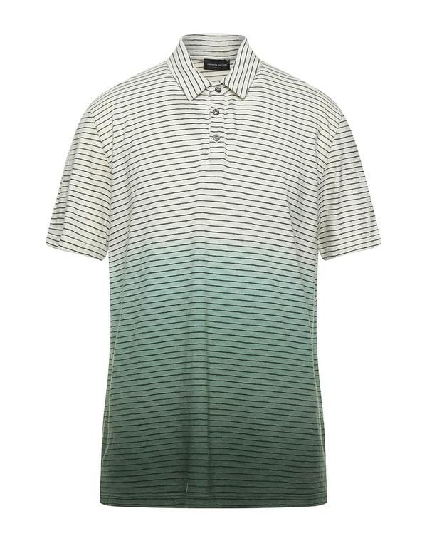 ロベルトコリーナ メンズ トップス シャツ プルオーバー ROBERTO COLLINA Green グリーン