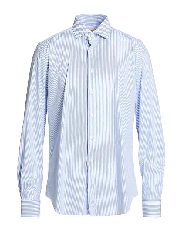 ザカス メンズ トップス シャツ XACUS Light Blue ブルー