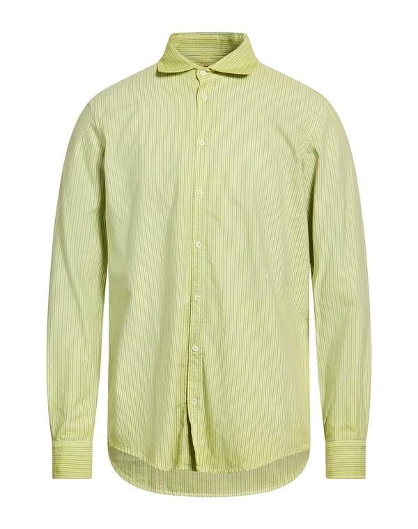 マッシモアルバ メンズ トップス シャツ MASSIMO ALBA Light Green グリーン