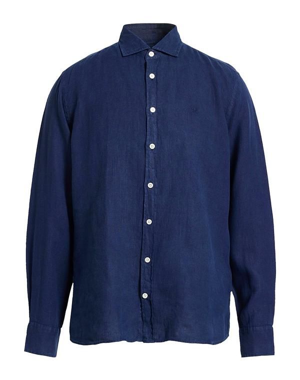 ハケット メンズ トップス シャツ HACKETT Navy ネイビー