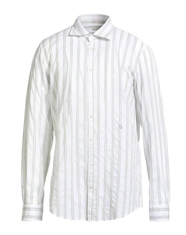 マッシモアルバ メンズ トップス シャツ MASSIMO ALBA White ホワイト