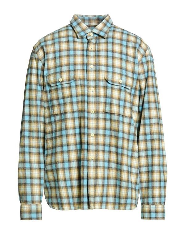 ザカス メンズ トップス シャツ XACUS Light Blue ブルー