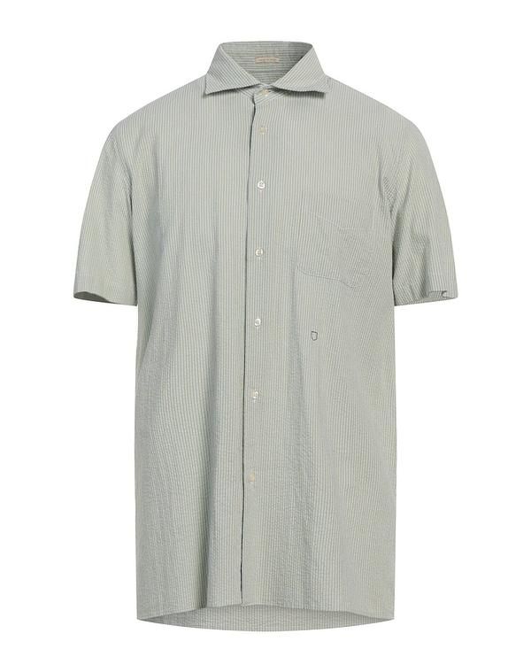 マッシモアルバ メンズ トップス シャツ MASSIMO ALBA Sage Green グリーン
