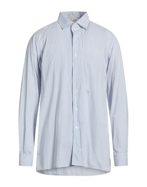 マッシモアルバ メンズ トップス シャツ MASSIMO ALBA Blue Gray グレー