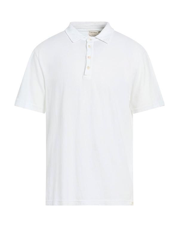 クロスリー メンズ トップス ポロシャツ CROSSLEY White ホワイト