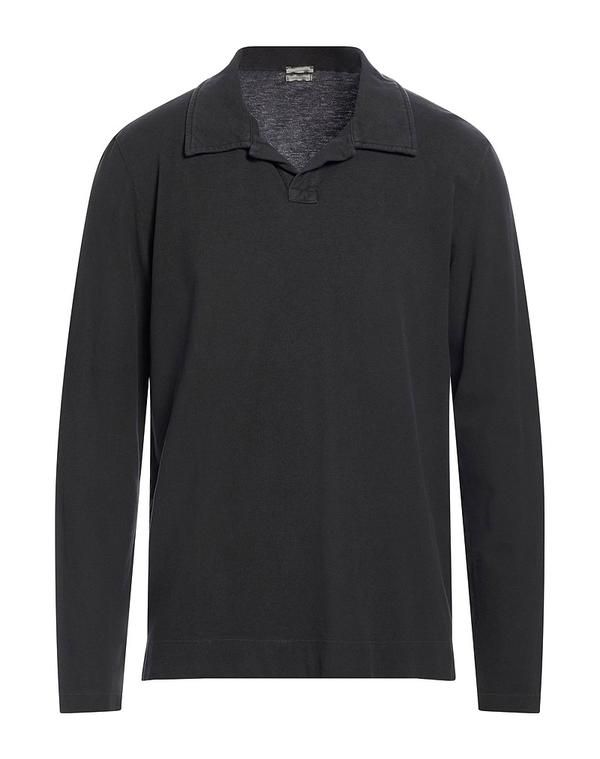 マッシモアルバ メンズ トップス ポロシャツ MASSIMO ALBA Black ブラック