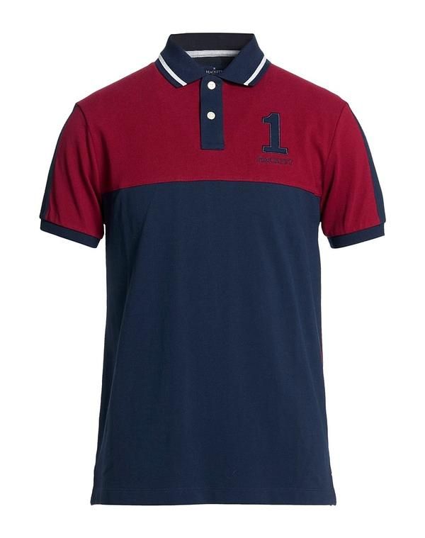 ハケット メンズ トップス ポロシャツ HACKETT Bordeaux