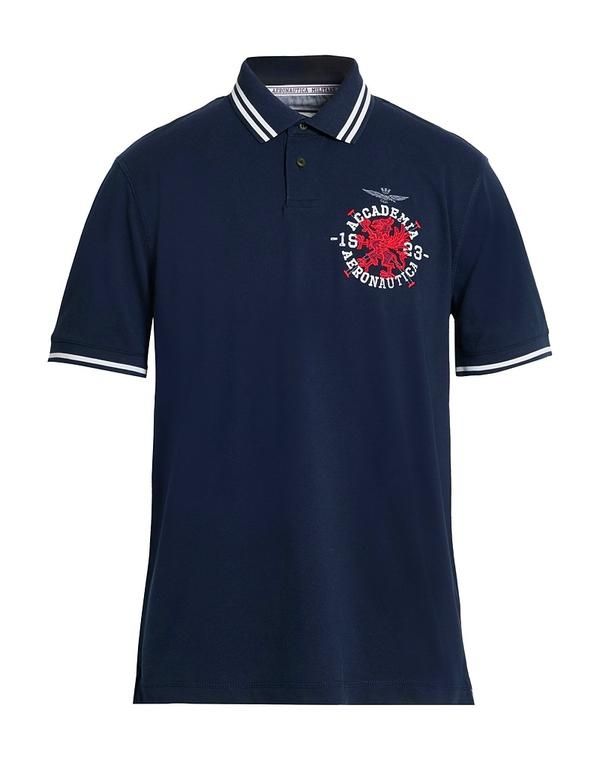 アエロノーティカミリターレ メンズ トップス ポロシャツ AERONAUTICA MILITARE Navy ネイビー