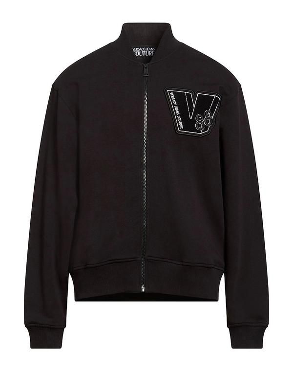 ヴェルサーチ メンズ アウター パーカー・スウェット VERSACE JEANS COUTURE Black ブラック