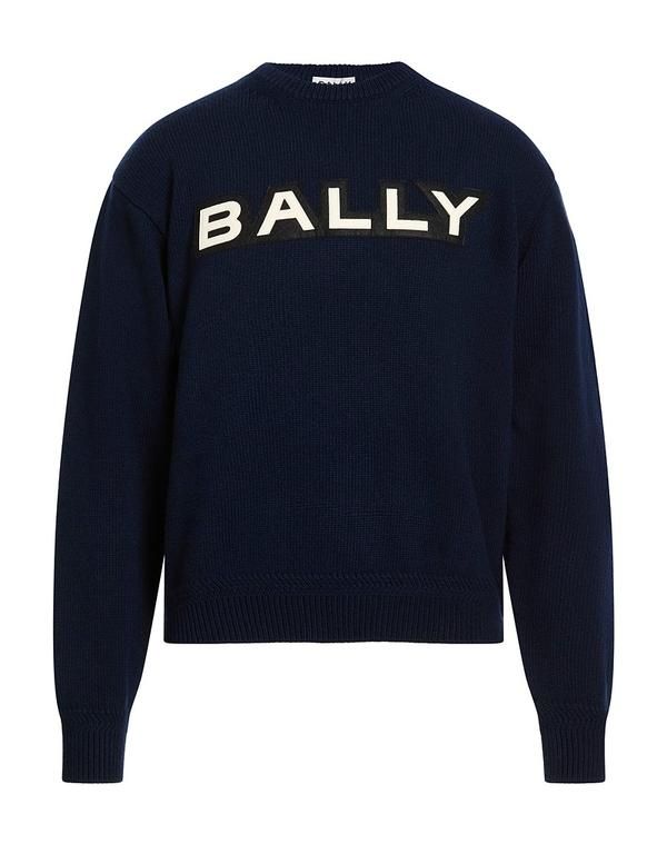 バリー メンズ トップス シャツ プルオーバー BALLY Navy ネイビー
