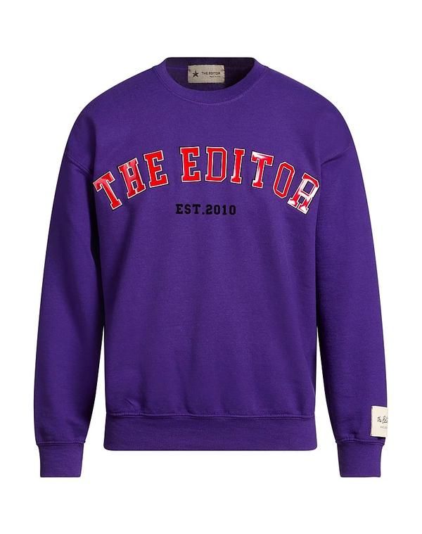 エディター メンズ アウター パーカー・スウェット THEDITOR Purple パープル