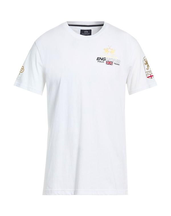 ラ マルティーナ メンズ トップス Tシャツ LA MARTINA White ホワイト