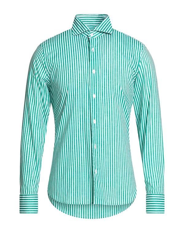 フェデーリ メンズ トップス シャツ FEDELI Green グリーン