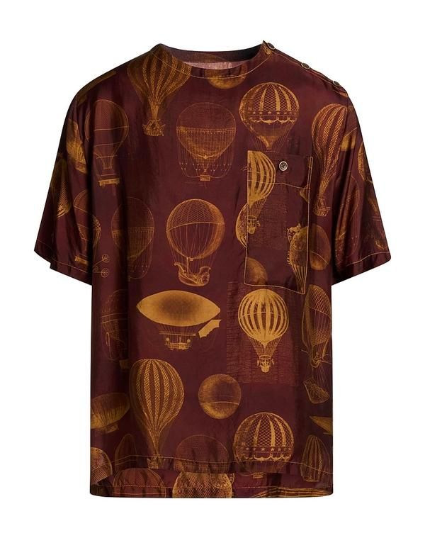 ユマ ワン メンズ トップス シャツ UMA WANG Bordeaux