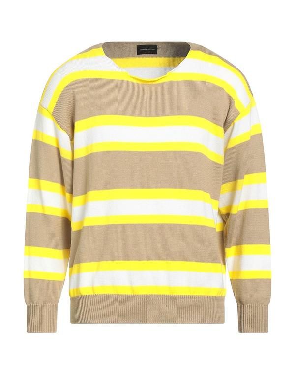 ロベルトコリーナ メンズ トップス シャツ プルオーバー ROBERTO COLLINA Yellow イエロー 16,410円
