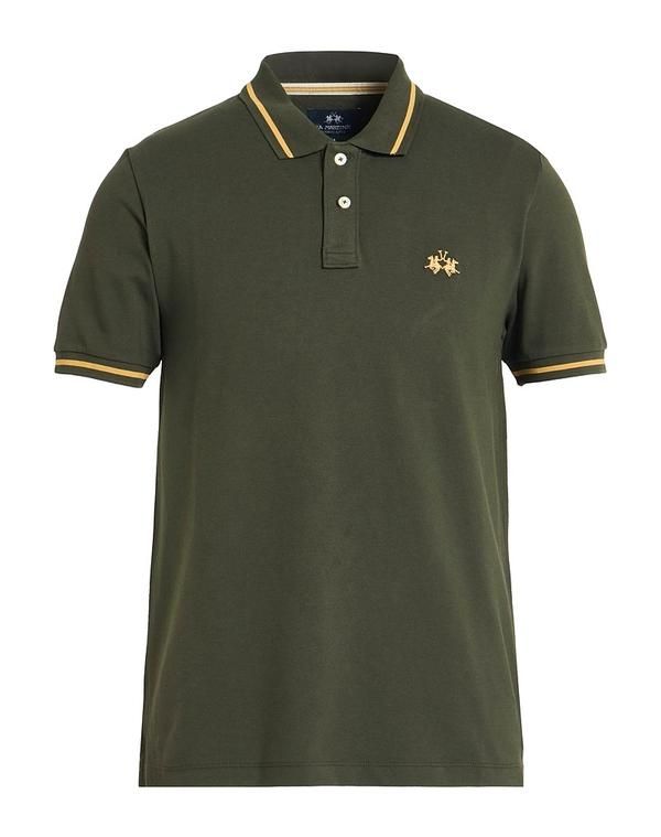 ラ マルティーナ メンズ トップス ポロシャツ LA MARTINA Military Green グリーン