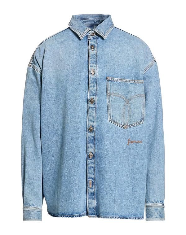 フィオルッチ メンズ トップス シャツ FIORUCCI Blue ブルー