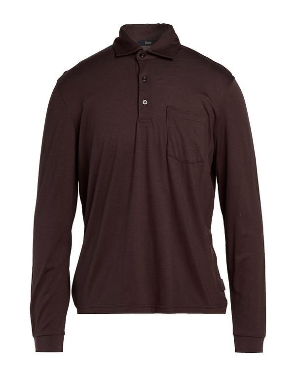 ヘルノ メンズ トップス ポロシャツ HERNO Brown ブラウン